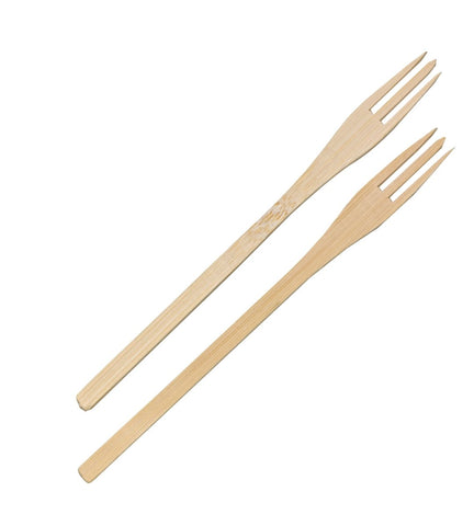 Packnwood TRIDENT Bamboo Fork L:5.5in - iFoodservice Online