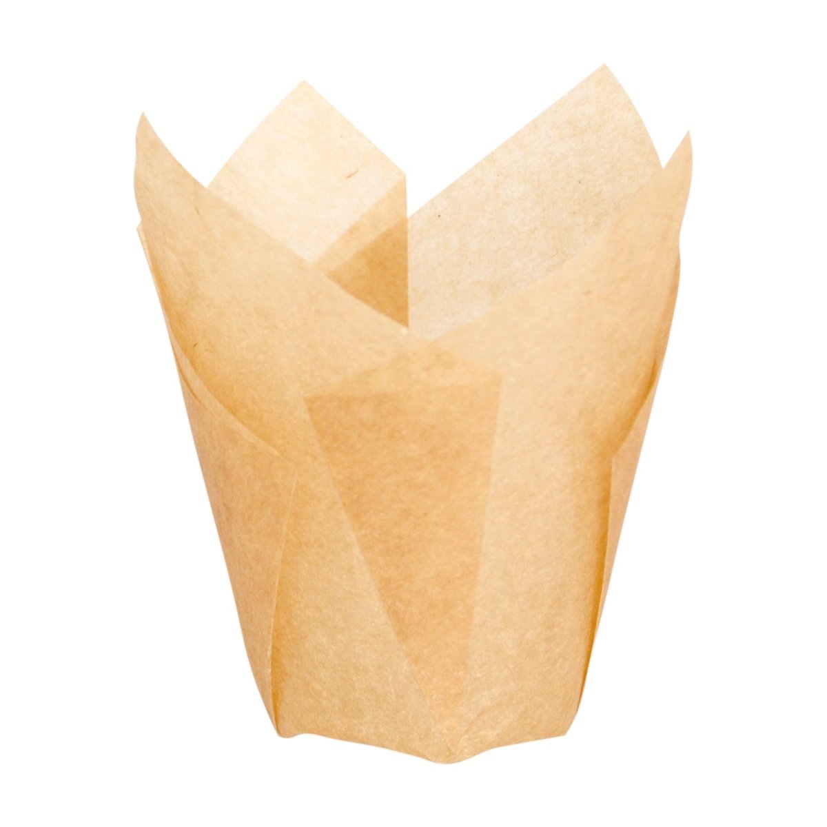 Packnwood Tulip Golden Brown Silicone Baking Cup 1.25oz D:1.2in - iFoodservice Online