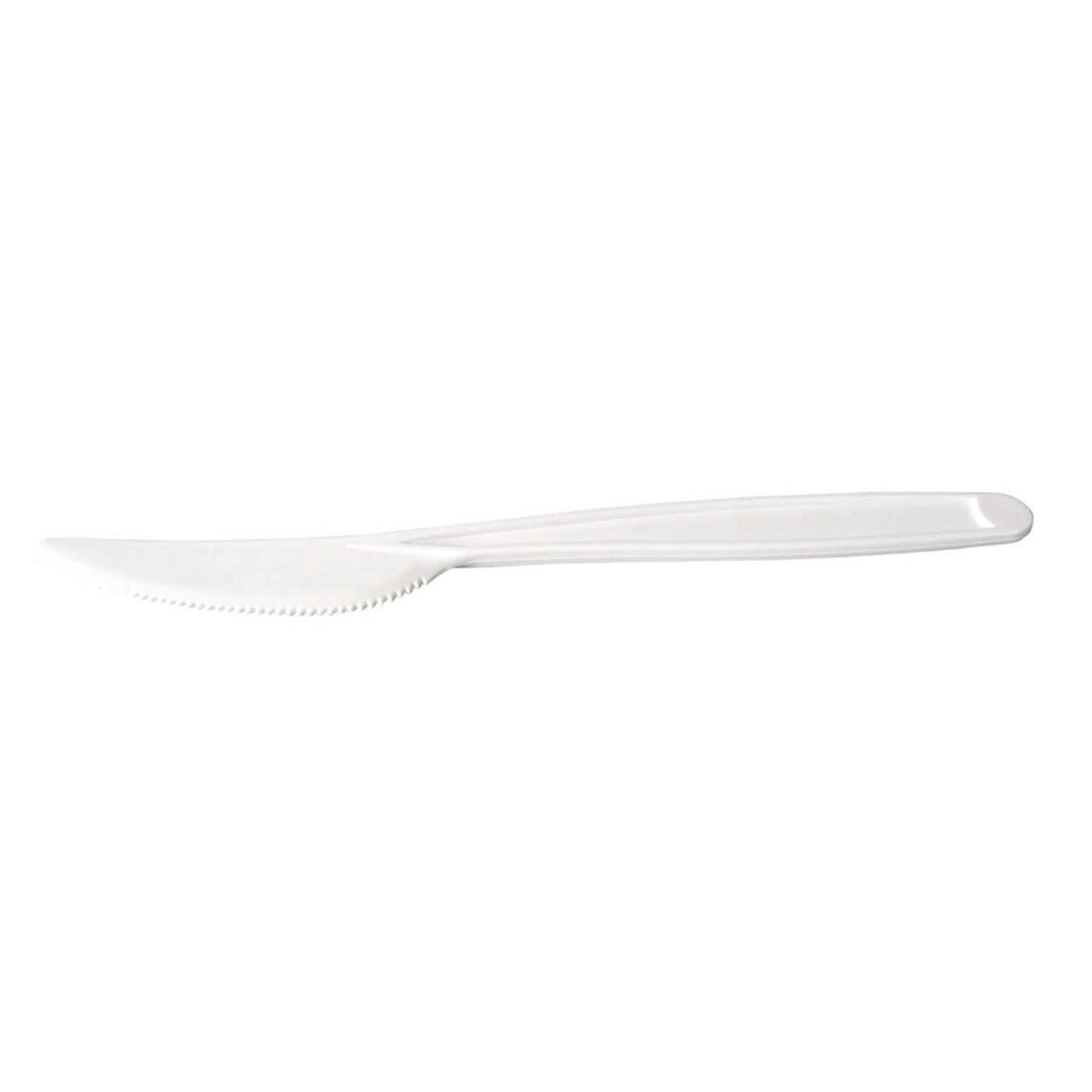 Packnwood Unwrapped Cornstarch Knife L:7.25in - iFoodservice Online