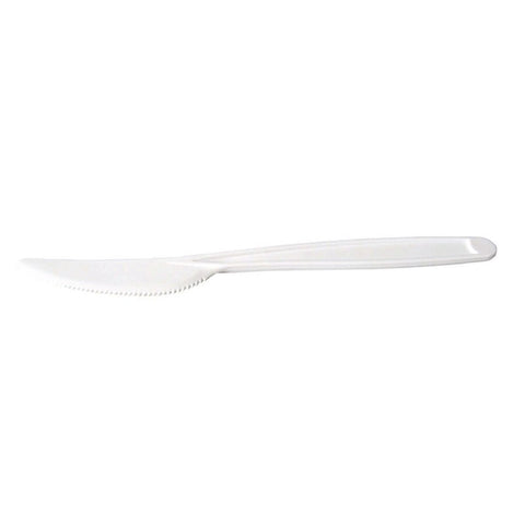 Packnwood Unwrapped Cornstarch Knife L:7.25in - iFoodservice Online