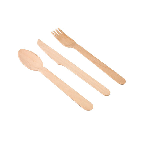 Packnwood Unwrapped Wooden Spoon L:5.51in - iFoodservice Online