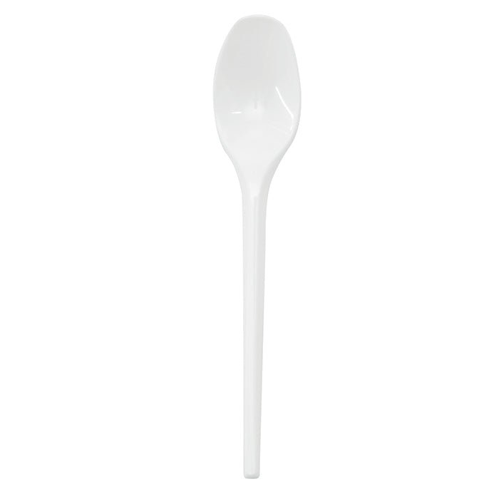 Packnwood White Dessert Spoon - iFoodservice Online