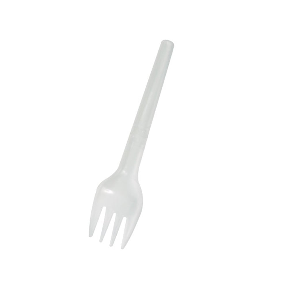 Packnwood White Folding Fork Wrapped L:5.3in - iFoodservice Online