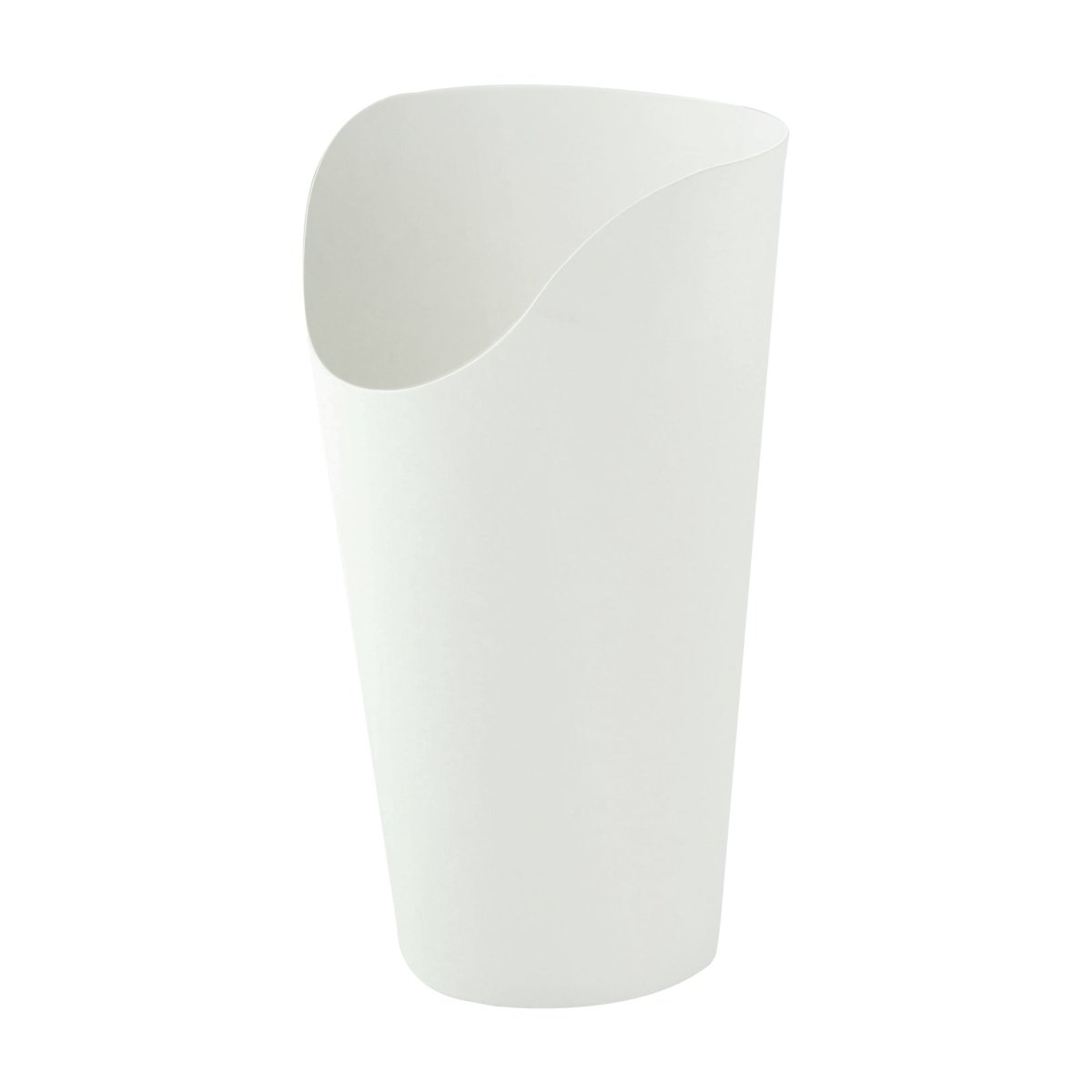 Packnwood White Kraft Wrap Cup 14oz H:6.3 D:2.36in - iFoodservice Online