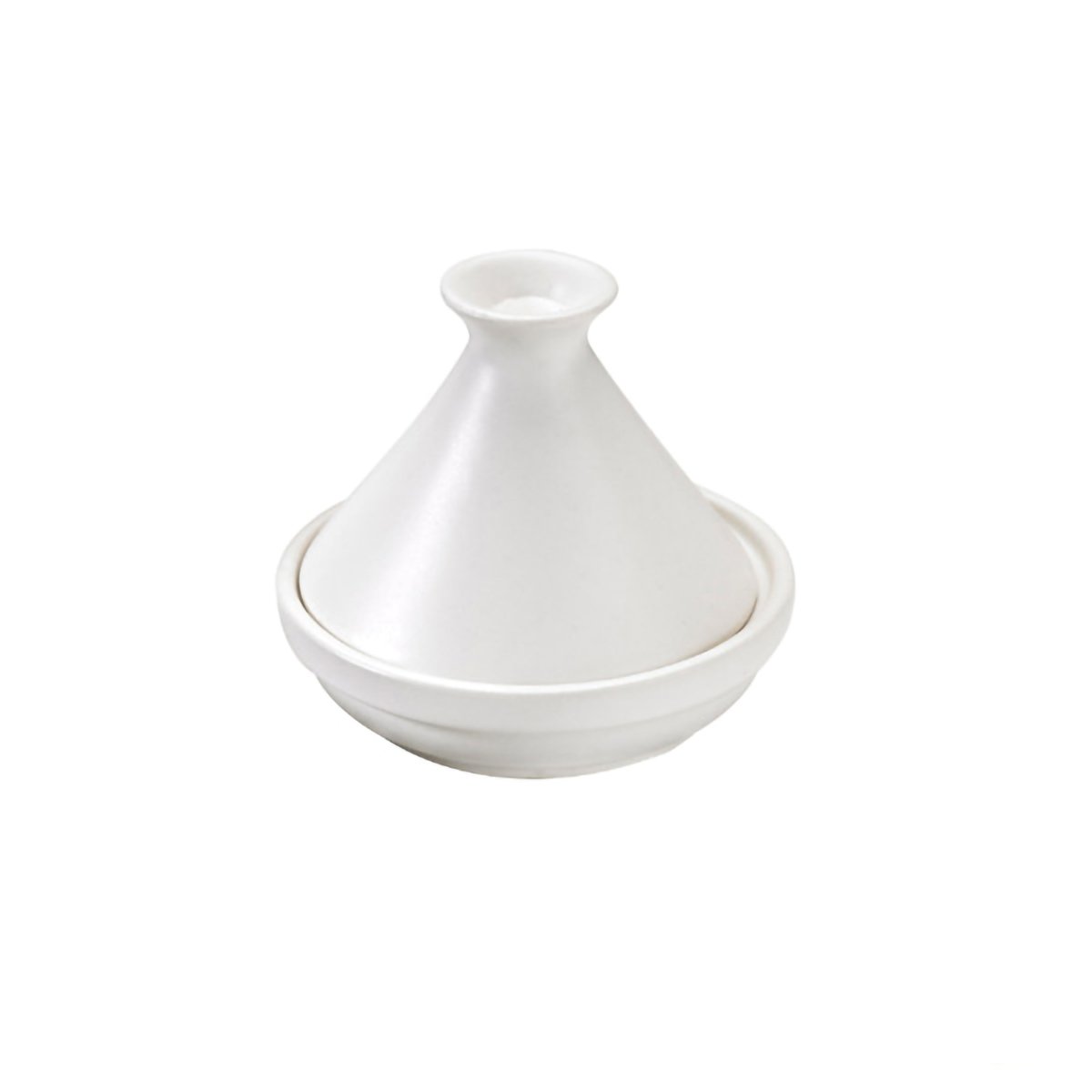 Packnwood White Mini Reusable Tajine 3oz D:3.2in H:3.1in - iFoodservice Online
