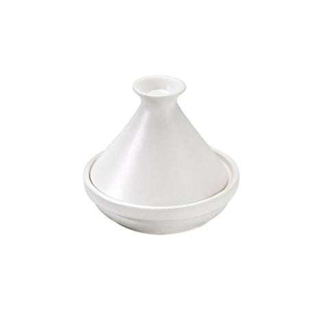 Packnwood White Mini Reusable Tajine 3oz D:3.2in H:3.1in - iFoodservice Online