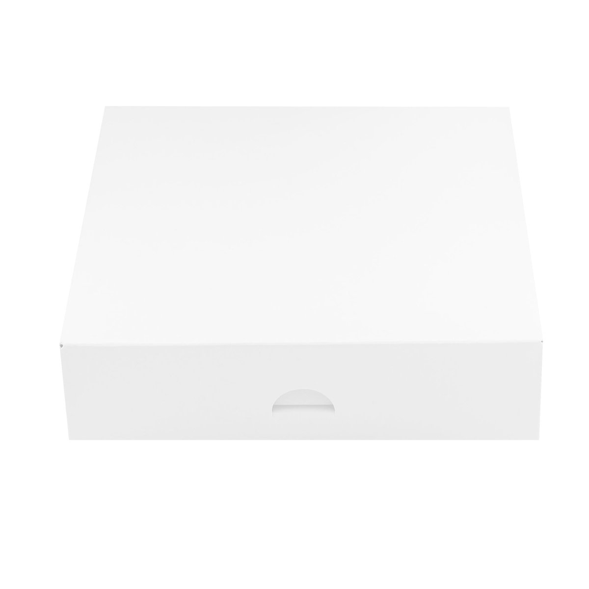 Packnwood White Pastry Box L:7.09in W:7.08in H:1.97in - iFoodservice Online