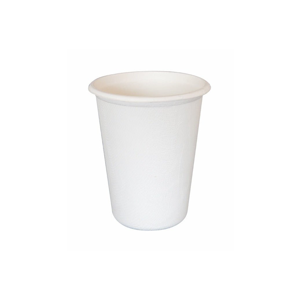 Packnwood White Sugarcane Takeout Bowl (No added PFAs) 16oz D:4.3in - iFoodservice Online