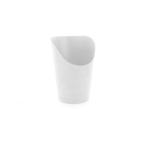 Packnwood White Wrap Cup 5.5oz D:3in H:4.7in - iFoodservice Online