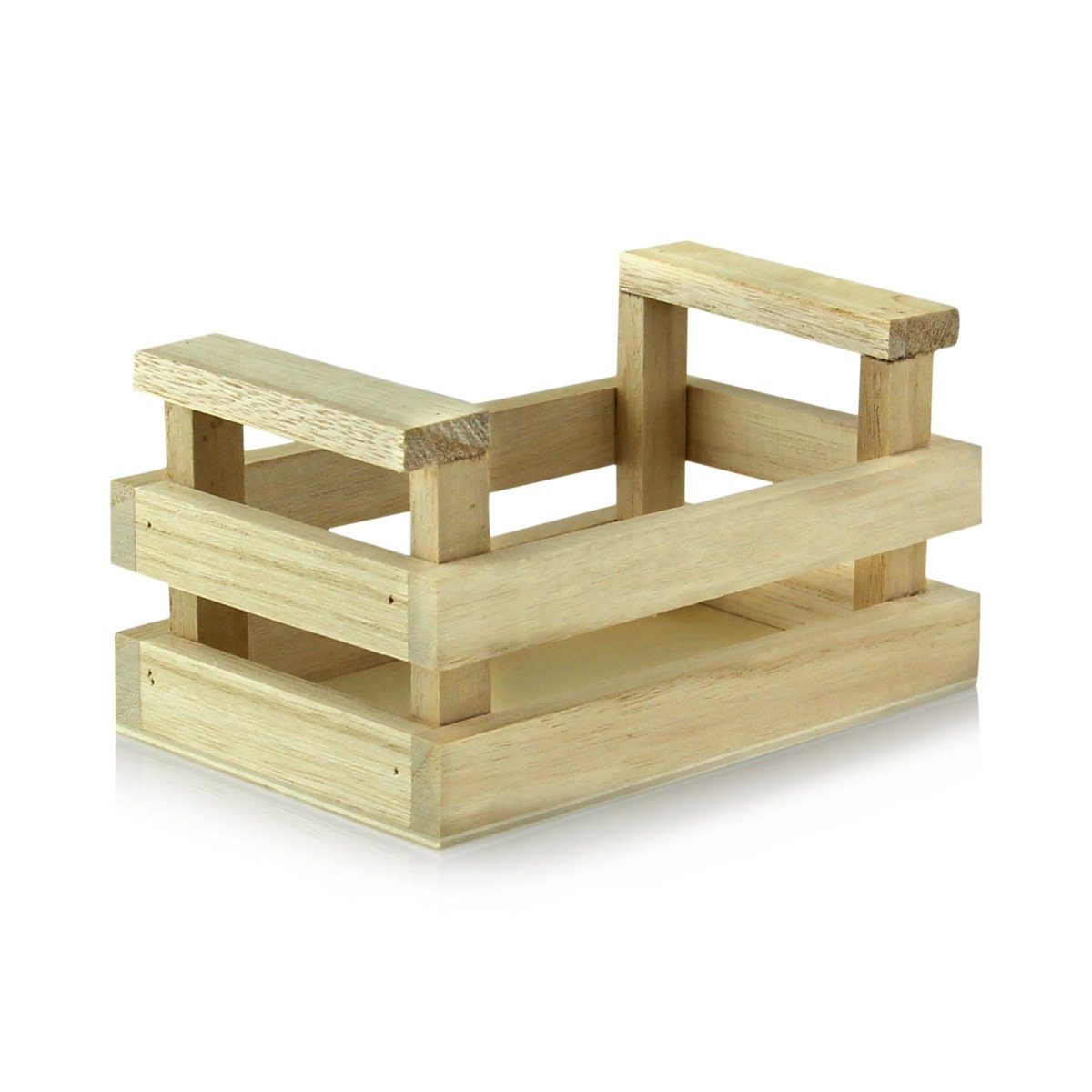 Packnwood Wood Crate L:5.3 W:3.3in H:2.75in - iFoodservice Online