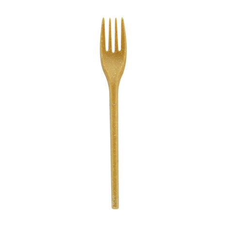 Packnwood Wood Fiber Composite Reusable Fork L:7.08in - iFoodservice Online