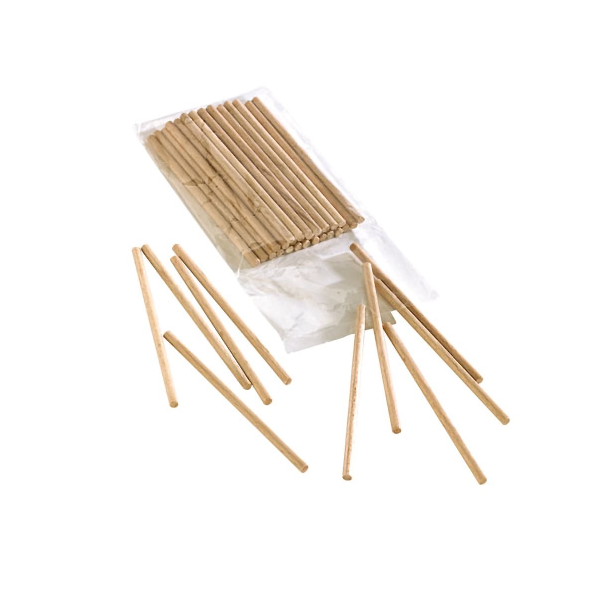 Packnwood Wooden Cake Pop Sticks D:0.15in L:3.7in - iFoodservice Online