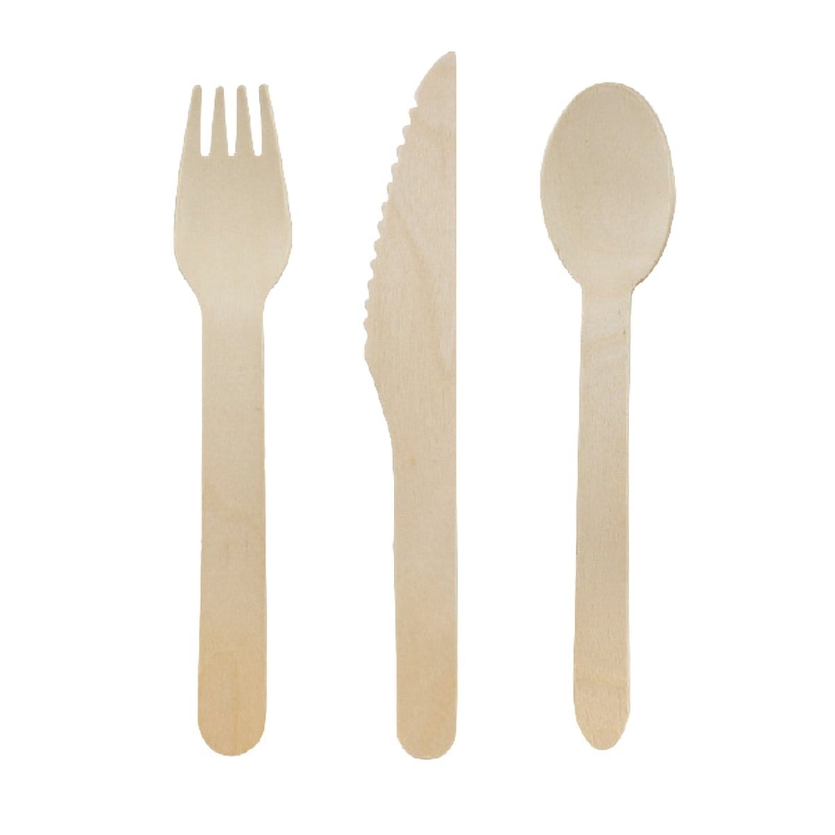 Packnwood Wooden cutlery kit 0 - iFoodservice Online