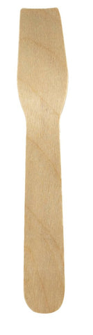 Packnwood Wooden Ice Cream Spoon Wrapped L:3.75in - iFoodservice Online
