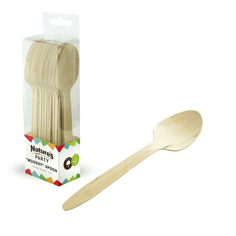 Packnwood WOODSY Wooden spoon L:6.22in - iFoodservice Online