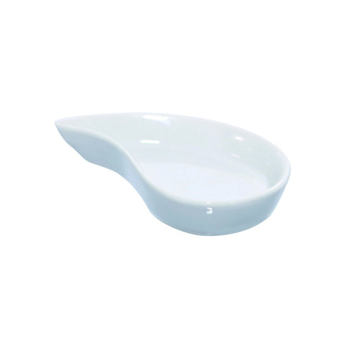 Packnwood YIN Mini Porcelain Dish 0.5oz L:3in H:0.5in - iFoodservice Online