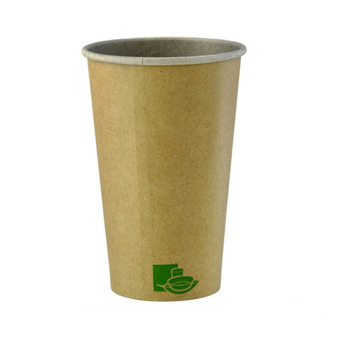 Packnwood Zen Kraft Recyclable Paper Cup 20oz D:3.54in H:6.3in - iFoodservice Online