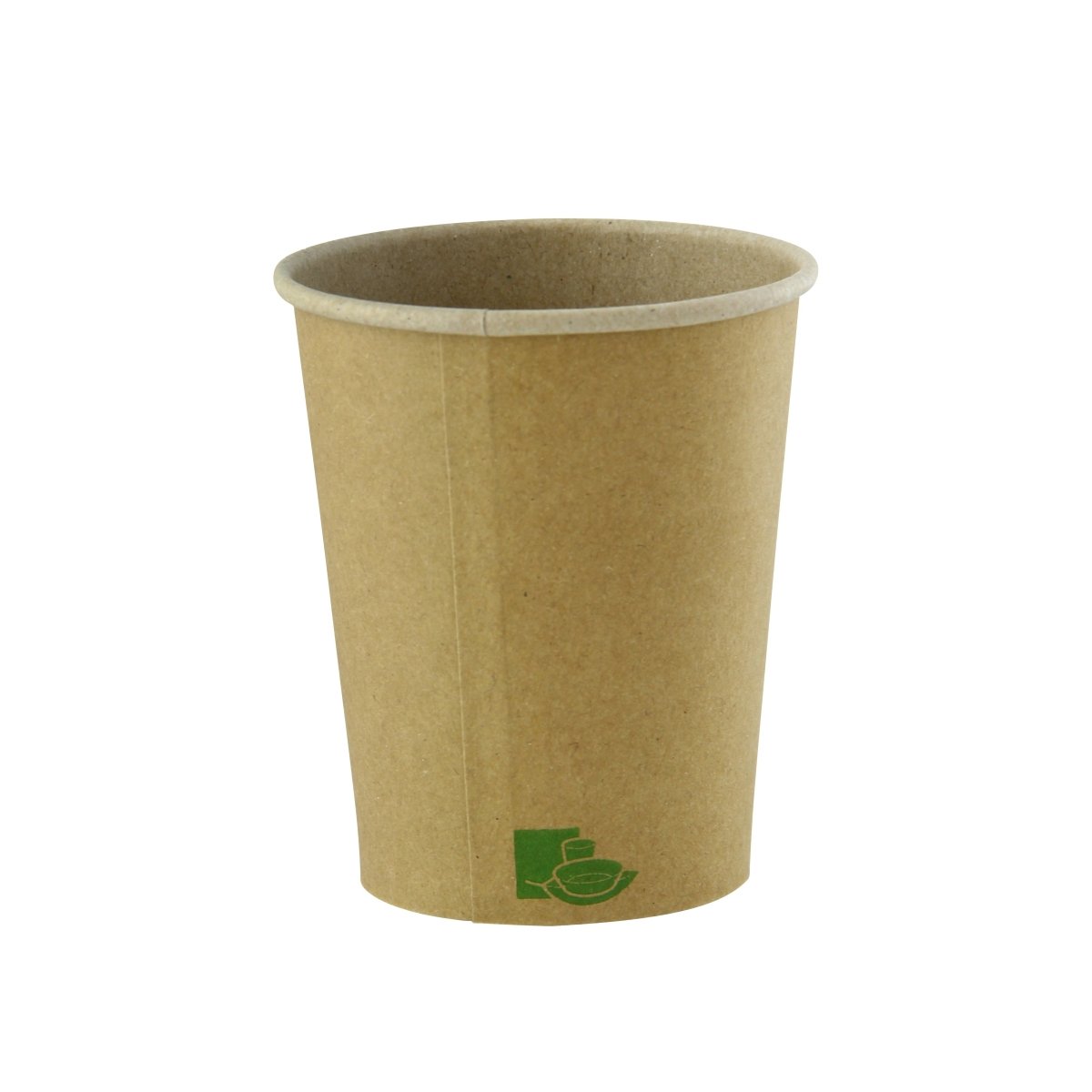 Packnwood Zen Kraft Recyclable Paper Cup 4oz D:2.44in H:2.5in - iFoodservice Online