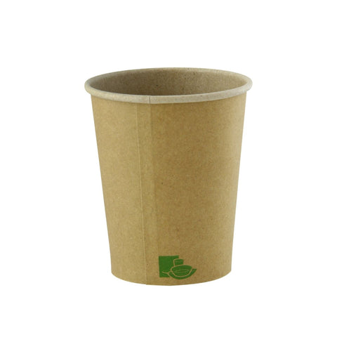 Packnwood Zen Kraft Recyclable Paper Cup 4oz D:2.44in H:2.5in - iFoodservice Online