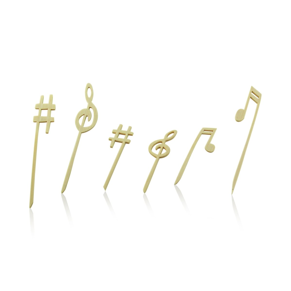 Packnwood Zik Music Picks Assortment L:3.5in - iFoodservice Online