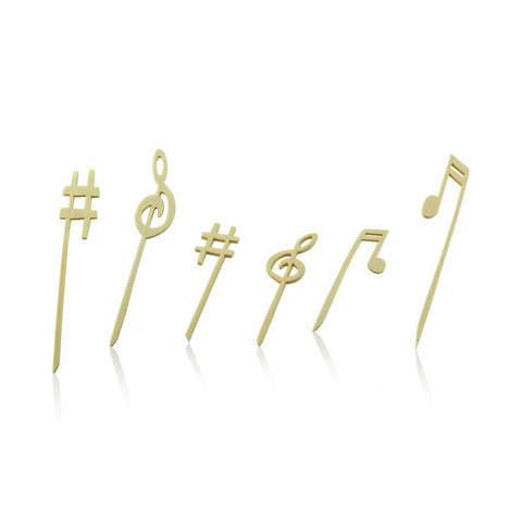 Packnwood Zik Music Picks Assortment L:3.5in - iFoodservice Online