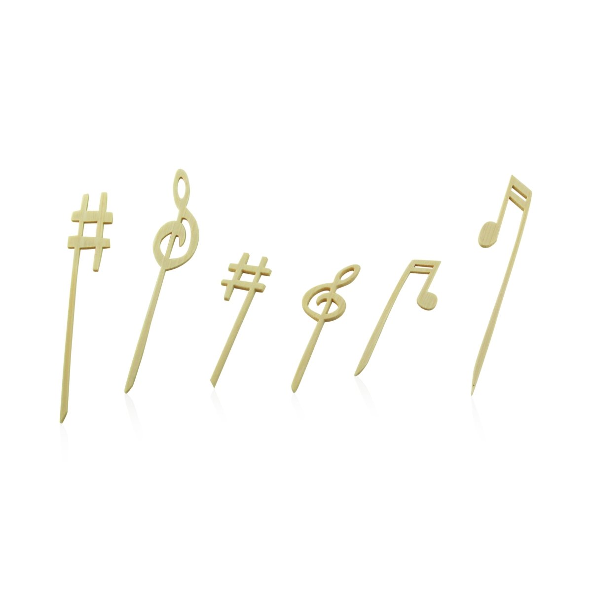 Packnwood Zik Music Picks Assortment L:4.75in - iFoodservice Online