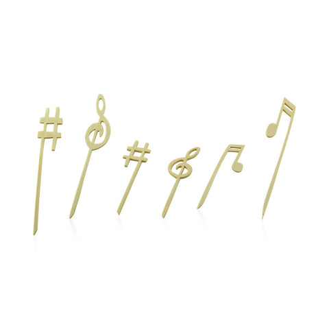 Packnwood Zik Music Picks Assortment L:4.75in - iFoodservice Online