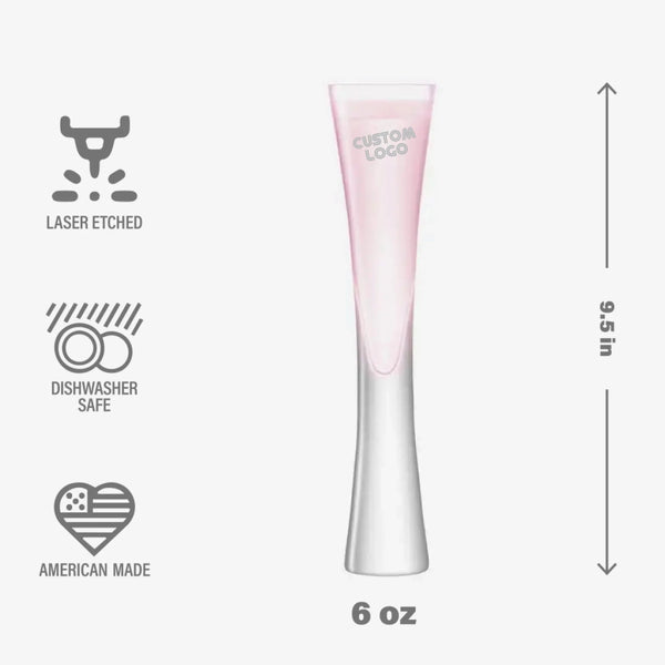 Personalized Moya Serving Gift Set of 7 Blush Engraved | Custom Laser Etched Favor - iFoodservice Online