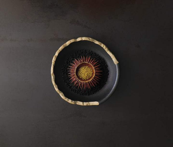 Purasangre Sucro Round Plate Stoneware 4.72x1.38 in - P965009 - iFoodservice Online