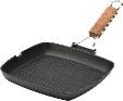 Risoli Grill Folding Handle Gratella With Diamond Base (000092/36P00) - iFoodservice Online