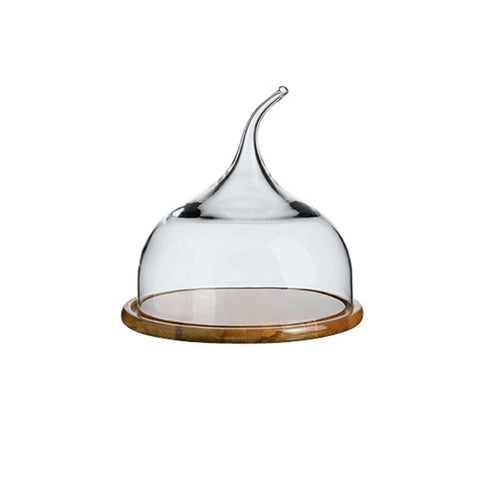 Turgla Decorative Senses dia.10" Round Clear Glass Plate (Set of 1) (18315) - iFoodservice Online