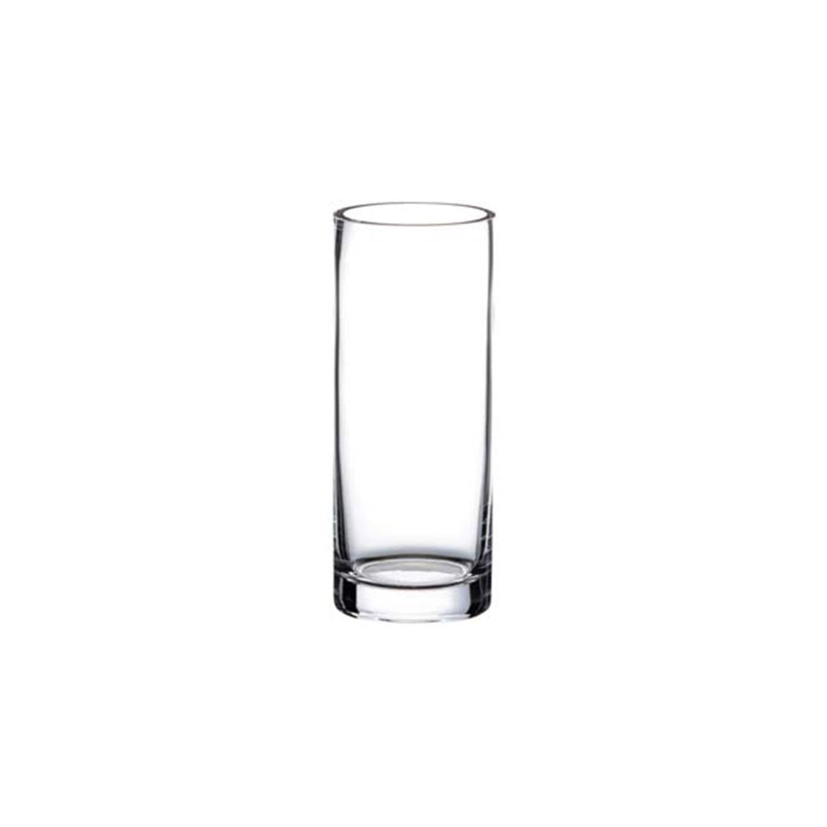 Turgla Decorative Senses dia.4" h:10" Round Clear Glass Vase (Set of 6) (13756) - iFoodservice Online