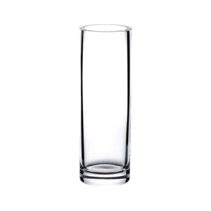 Turgla Decorative Senses dia.5" h:15" Round Clear Glass Vase (Set of 4) (18918) - iFoodservice Online