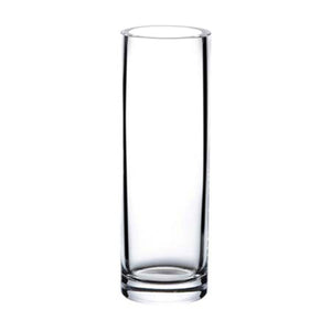 Turgla Decorative Senses dia.7" h:19" Round Clear Glass Vase (Set of 2) (18915) - iFoodservice Online