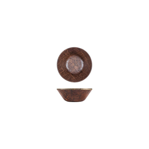 Turgla EcoGrain dia.6" h:2.25" 17 oz. Round Brown Composite Bowl (Set of 12) (TRI786) - iFoodservice Online