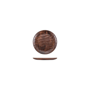 Turgla EcoGrain dia.6.75" Round Brown Composite Plate (Set of 12) (TRI741) - iFoodservice Online