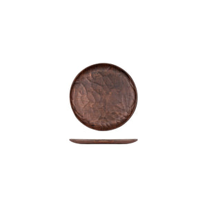 Turgla EcoGrain dia.8.25" Round Brown Composite Plate (Set of 12) (TRI743) - iFoodservice Online