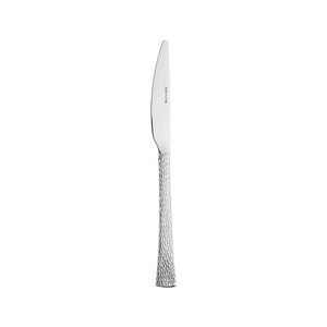 Turgla Flatware Artesia 8.75" Silver Stainless Steel Dinner Knife Mono 18/10, Set of 12 (ETE983 - 5) - iFoodservice Online