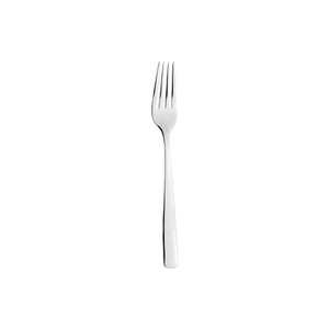 Turgla Flatware Atlantis 7.25" Silver Stainless Steel Dessert Fork 18/10, Set of 12 (ETE3010 - 14) - iFoodservice Online