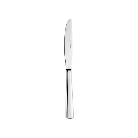 Turgla Flatware Atlantis 8.5" Silver Stainless Steel Dessert Knife Mono 18/10, Set of 12 (ETE3010 - 6) - iFoodservice Online