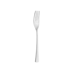 Turgla Flatware Curve 8.25" Silver Stainless Steel Dinner Fork 18/10, Set of 12 (ETE964 - 1) - iFoodservice Online