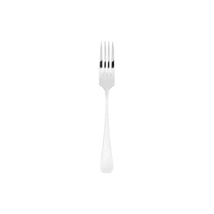 Turgla Flatware Eco Baguette 7.25" Silver Stainless Steel Dessert Fork 18/0, Set of 12 (ETE2611 - 14) - iFoodservice Online