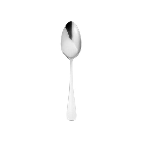 Turgla Flatware Eco Baguette 8.25" Silver Stainless Steel Serving Spoon 18/0 (Set of 12) (ETE2611 - 2) - iFoodservice Online