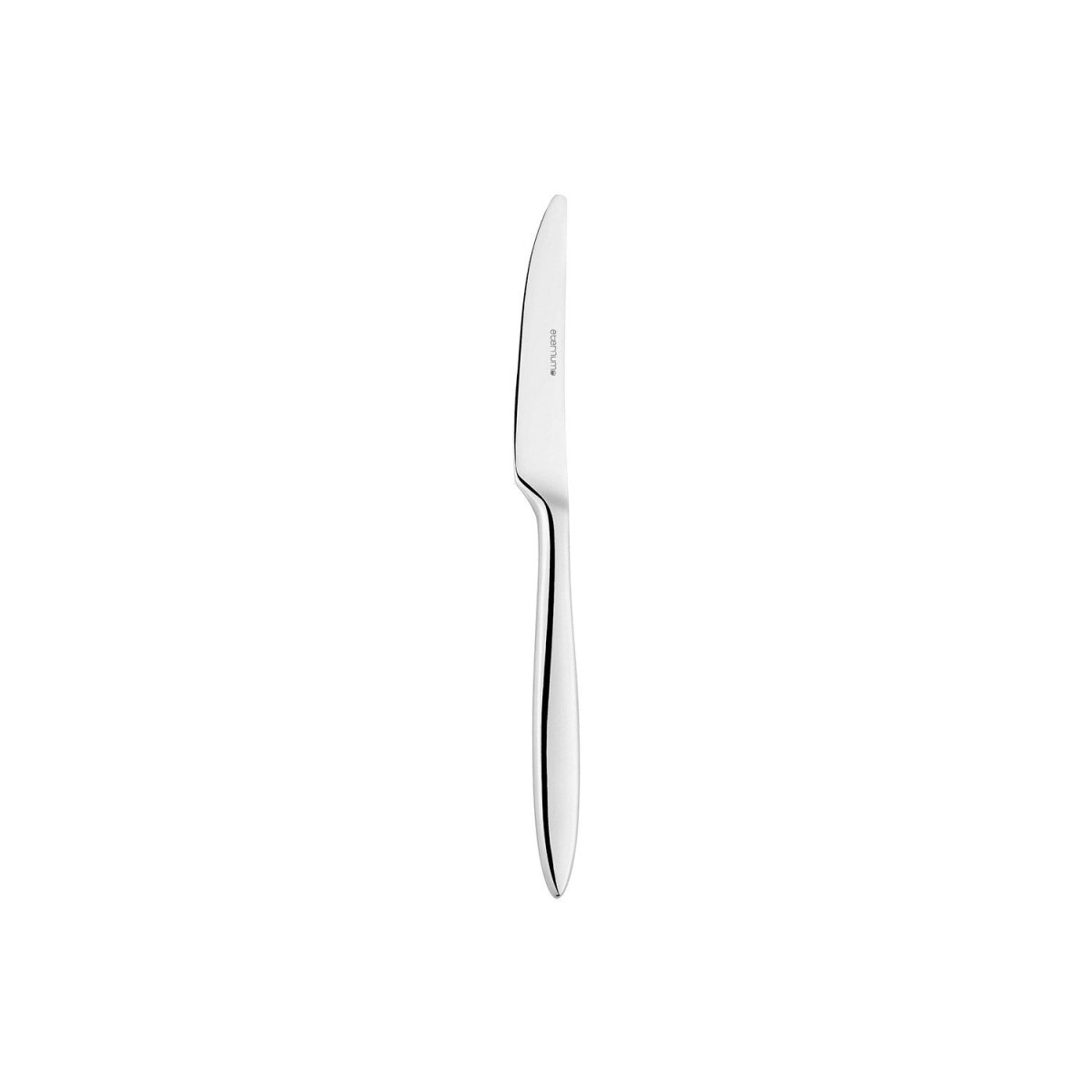 Turgla Flatware Sonate 7.5" Silver Stainless Steel Dessert Knife Mono 18/10 (Set of 12) (ETE977 - 6) - iFoodservice Online