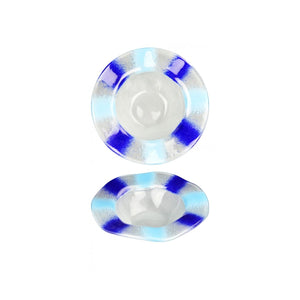 Turgla Fusion Glass Dinnerware dia.10.5" h:4" 24 oz. Round Frosted Glass Bowl, Set of 6 (04 - 026 - 27FRS) - iFoodservice Online