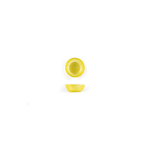 Turgla Fusion Glass Dinnerware dia.2.75" h:1.25" 4 oz. Round Yellow Glass Ramekin, Set of 24 (04 - 415 - 07YLW) - iFoodservice Online