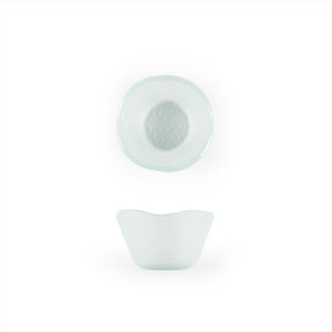 Turgla Fusion Glass Dinnerware dia.3.25" h:2" 4 oz. Round Frosted Glass Ramekin, Set of 24 (10 - 029 - 09FRS) - iFoodservice Online