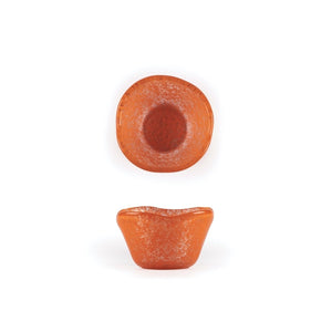 Turgla Fusion Glass Dinnerware dia.3.25" h:2" 4 oz. Round Orange Glass Ramekin, Set of 24 (10 - 029 - 09ORG) - iFoodservice Online