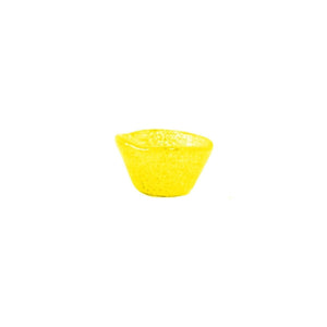 Turgla Fusion Glass Dinnerware dia.3.25" h:2" 4 oz. Round Yellow Glass Ramekin, Set of 24 (10 - 029 - 09YLW) - iFoodservice Online