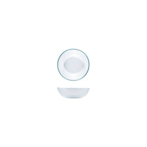Turgla Fusion Glass Dinnerware dia.4.5" h:1.5" 5 oz. Round Clear Glass Bowl, Set of 12 (04 - 019 - 12SCLR) - iFoodservice Online
